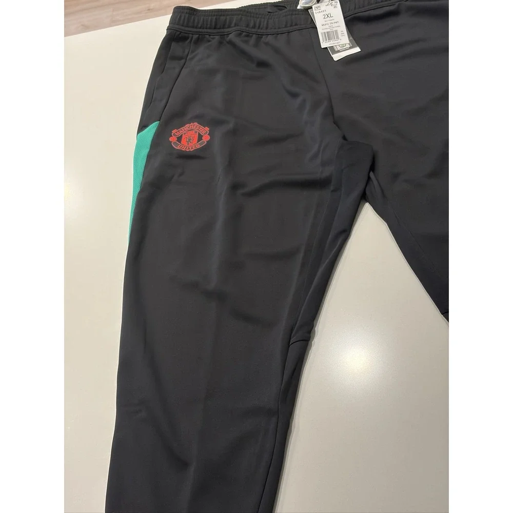 Adidas Manchester United 23/24 Aeroready Training Pants Mens 2XL Black IA8481